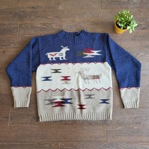 100% Shetland Wool Sweater